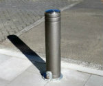 Resilient removable bollard